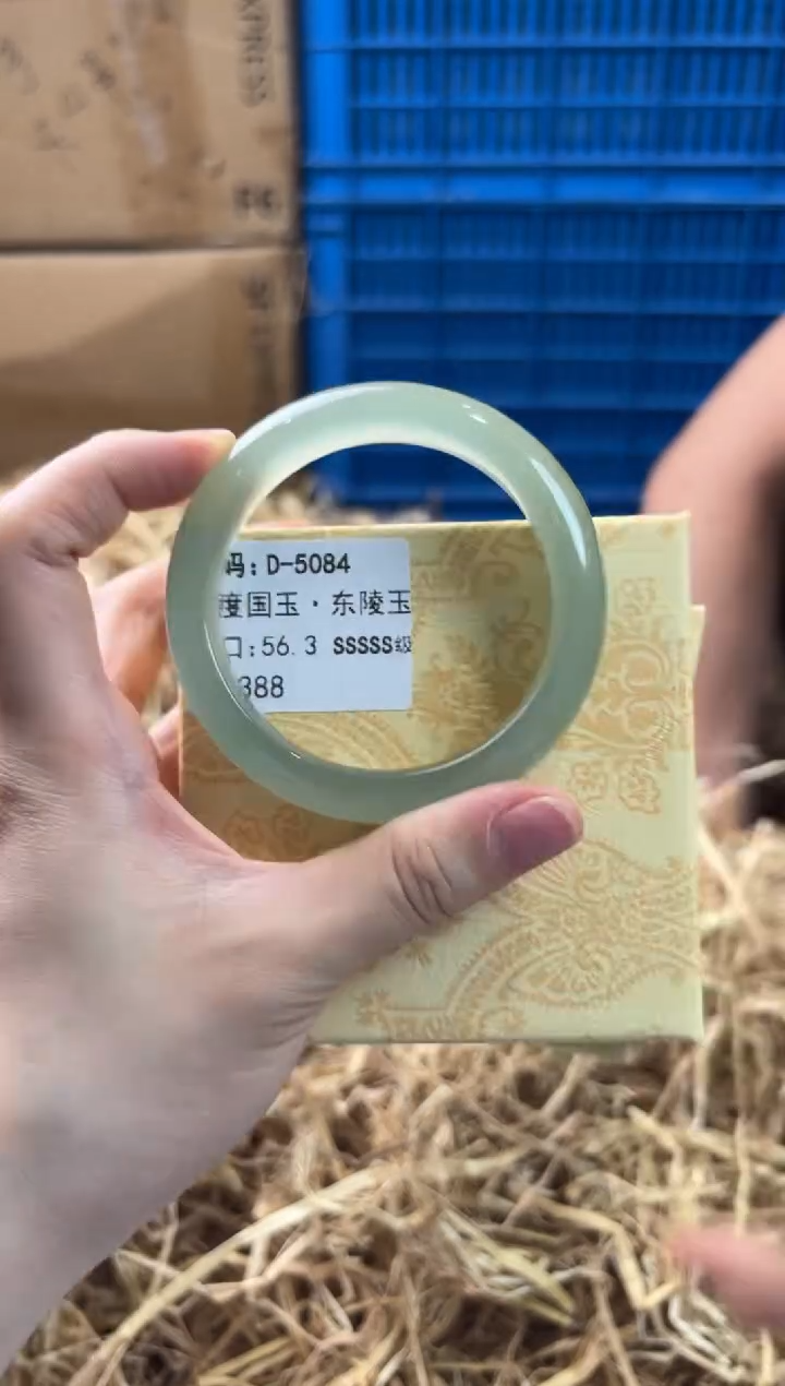 未镶嵌手镯石英质玉D-5084