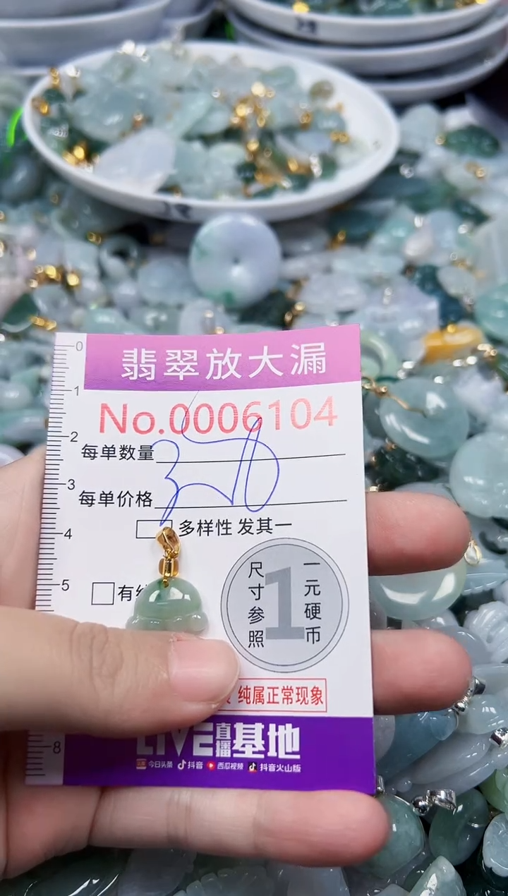 颈饰未镶嵌翡翠6104