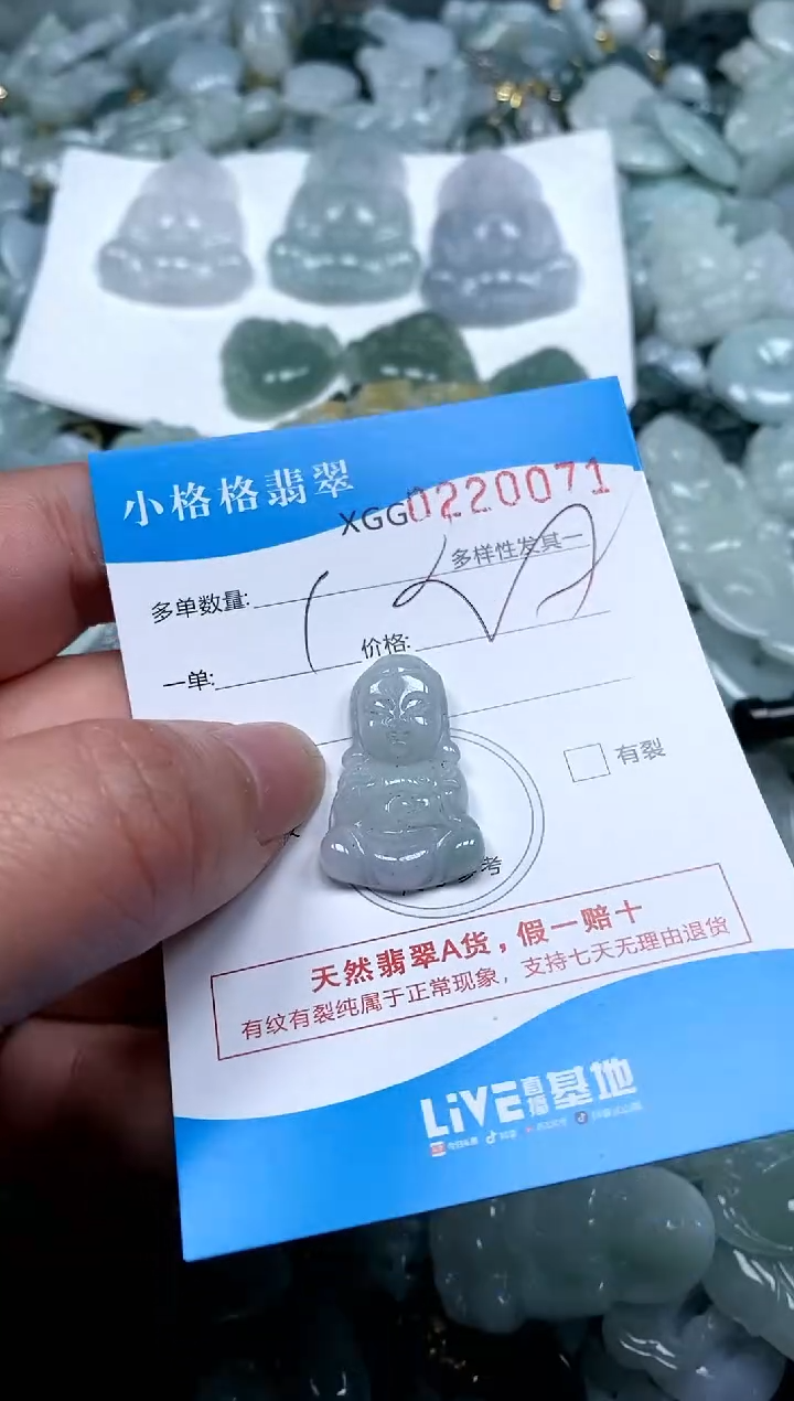 【闪购商品】翡翠颈饰未镶嵌闪购商品0220071