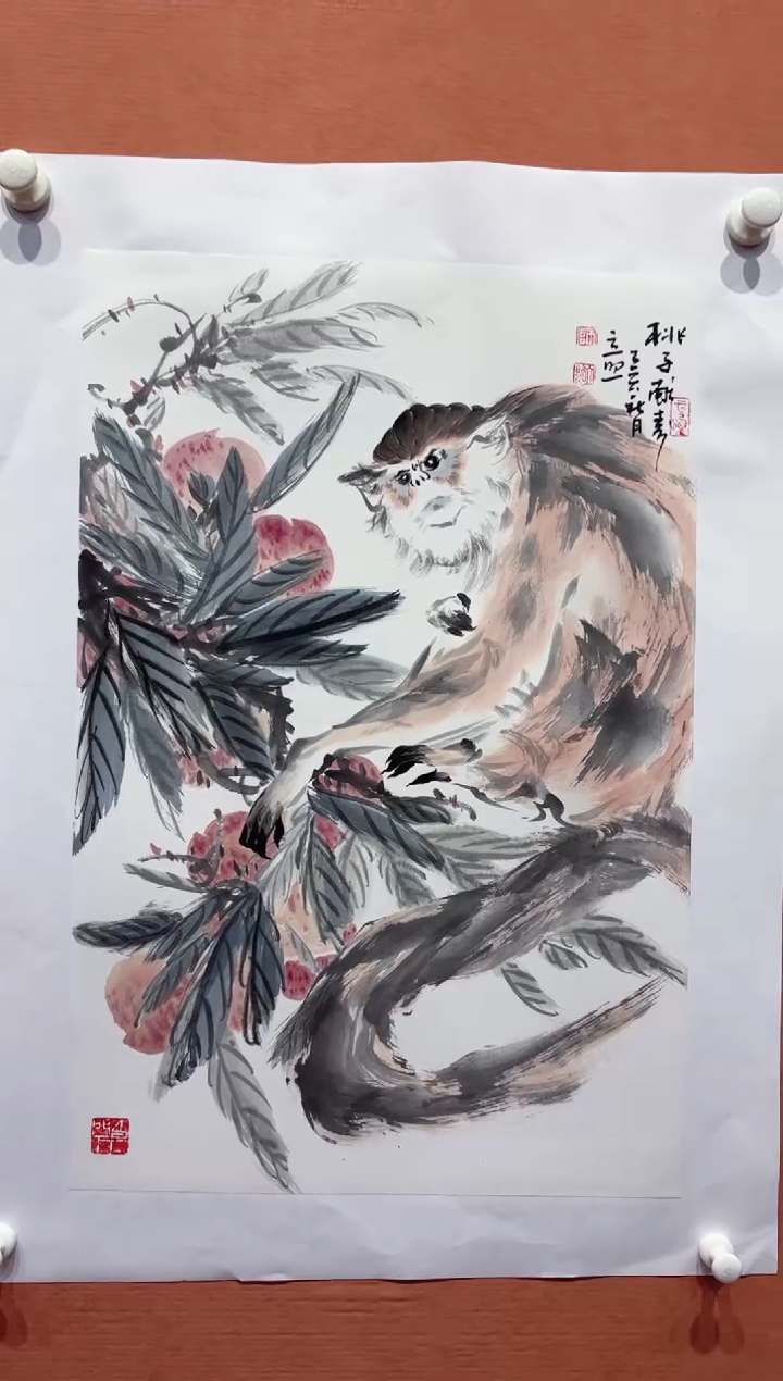 国画师立照老师国画作品