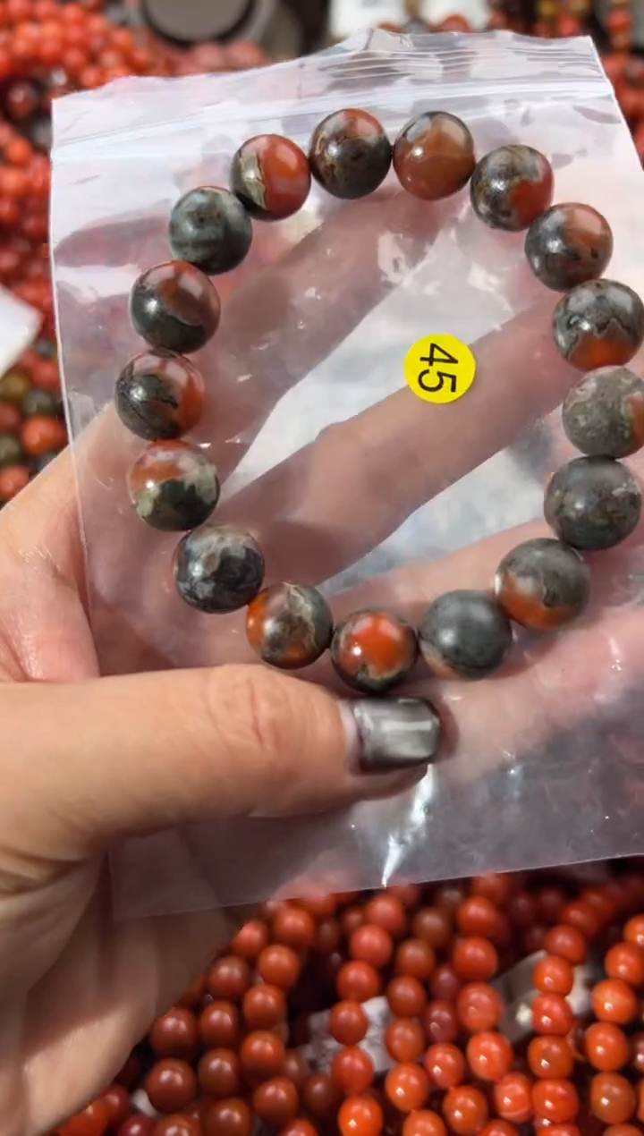 未镶嵌手串南红玛瑙12+