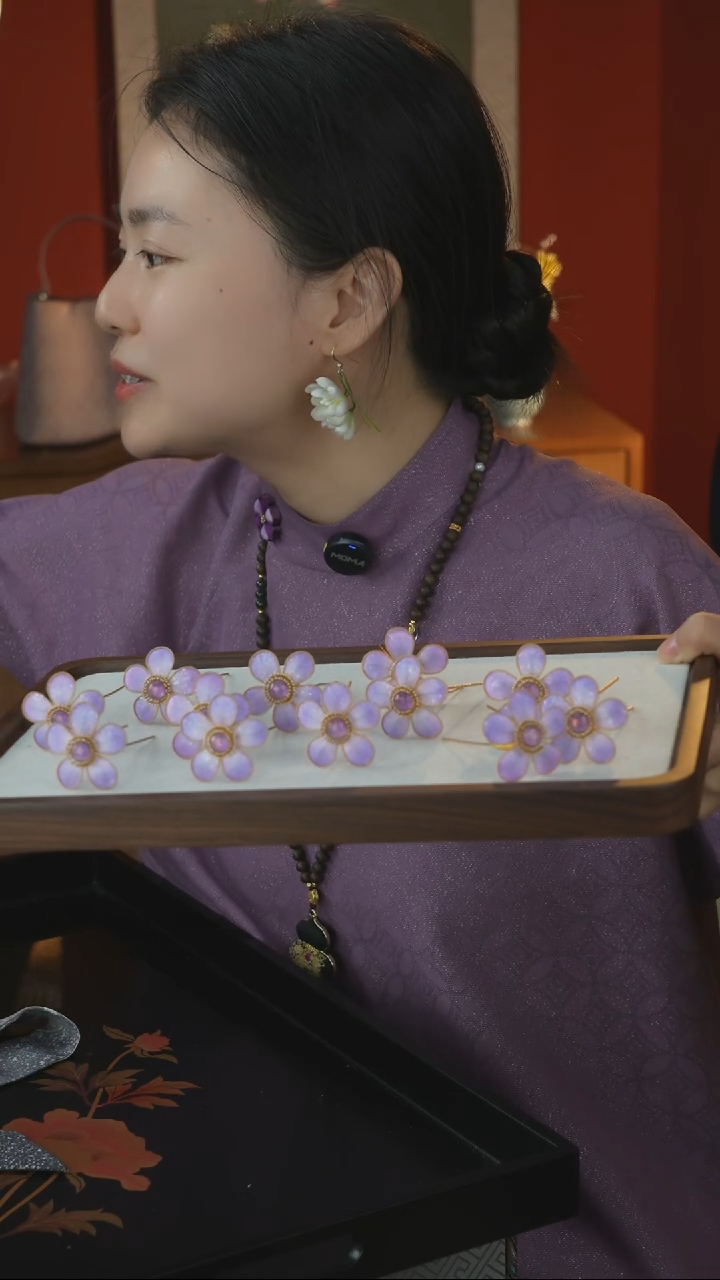 刺绣纯手工非遗国风饰品