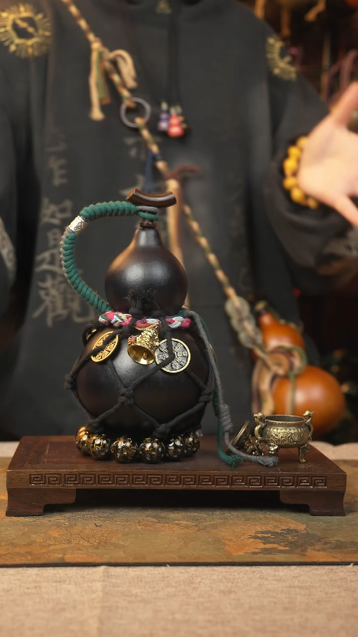 【闪购商品】006大漆葫芦一物一拍记葫堂出品