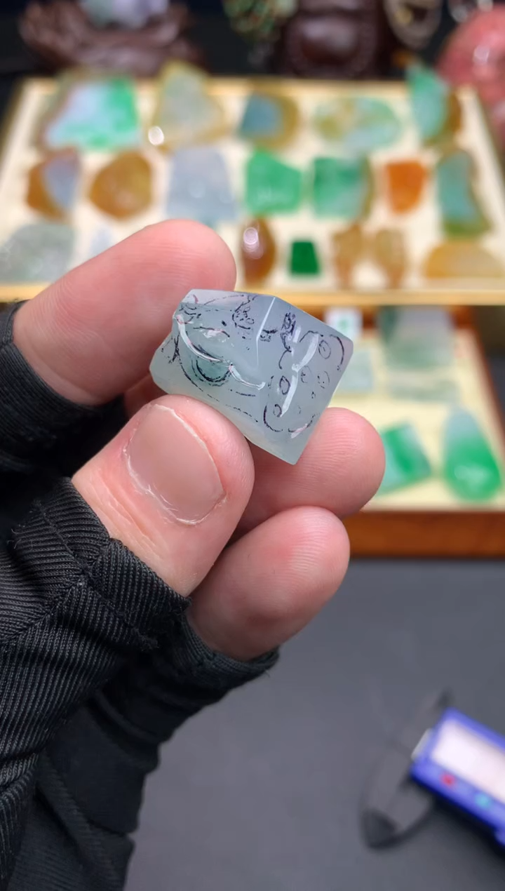 未镶嵌定制翡翠天然翡翠裸石（包工）