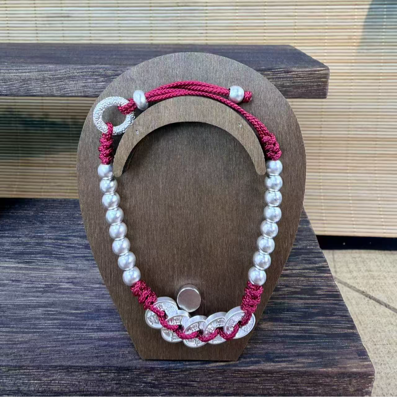 【清仓专属】轻职风风女原创设计古法五钱币珠珠 喜庆生肖挂饰618