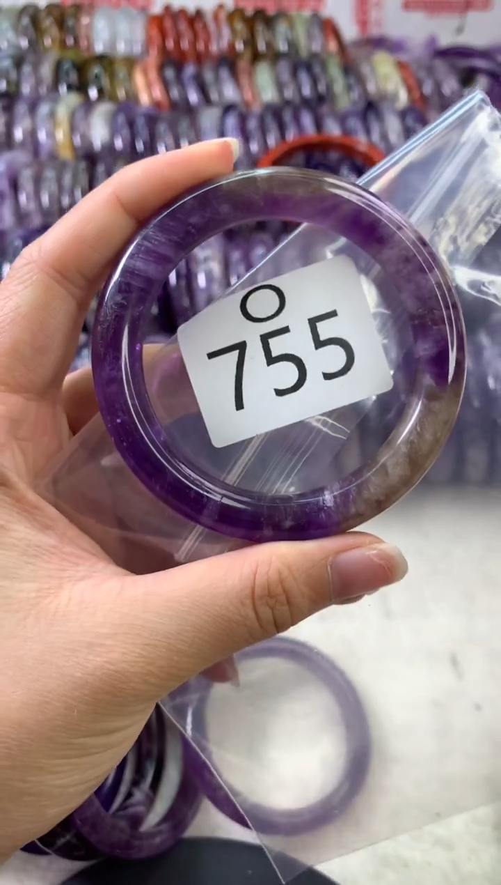 【闪购商品】水晶水晶手镯O未镶嵌755-54