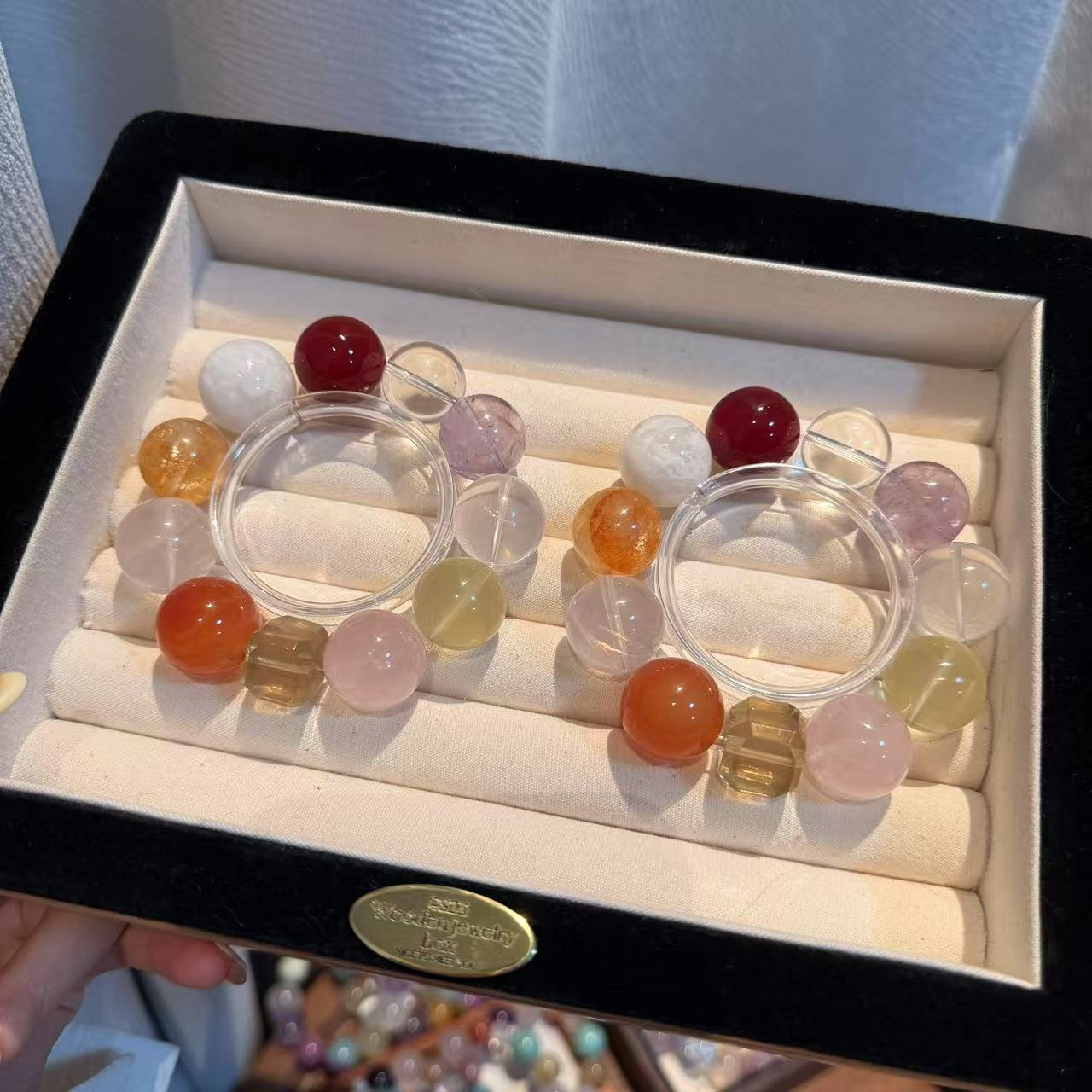 「时光胶囊」多宝水晶手串手链 多样性发其一ZW393