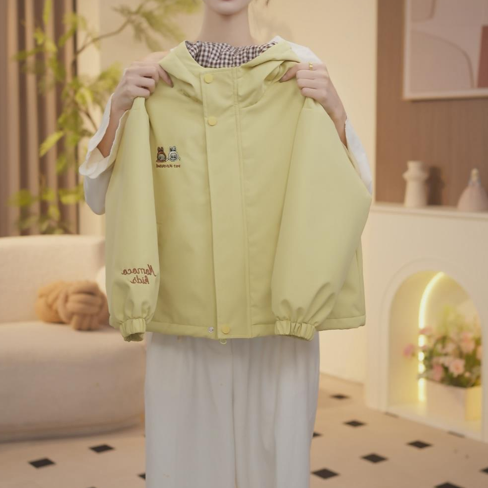 儿童冲锋衣防风防水登山服中大童滑雪服女童三防外套-Y5687