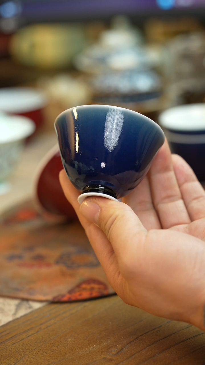 【闪购商品】瓷片景德镇上庄陶瓷季蓝