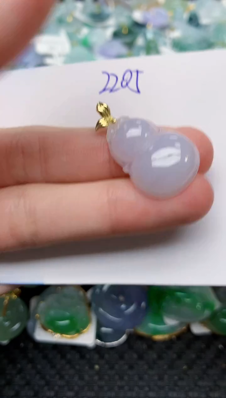 颈饰未镶嵌翡翠 天然缅甸A货翡翠百元以上9元证书费自理