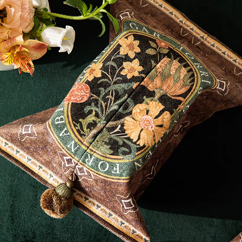 【直播间专属】卷草纸巾盒19*25