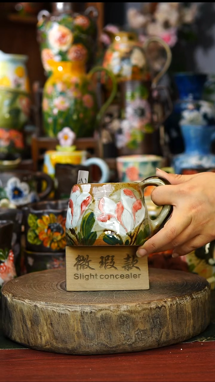 陶瓷27景德镇手工手绘釉下彩