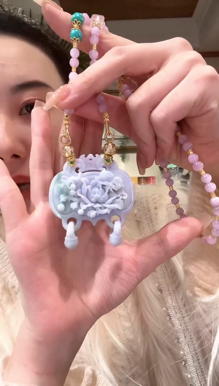 【闪购商品】翡翠颈饰未镶嵌国风