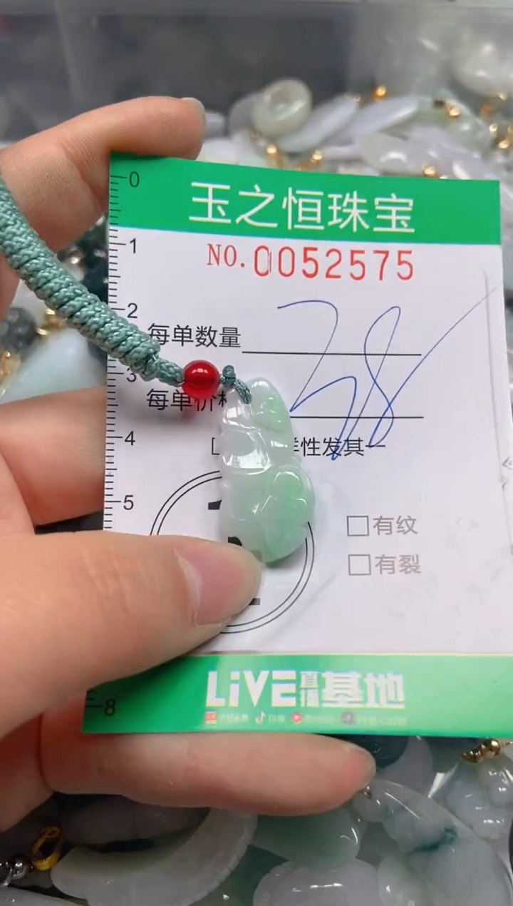 【闪购商品】翡翠颈饰未镶嵌闪购0052575