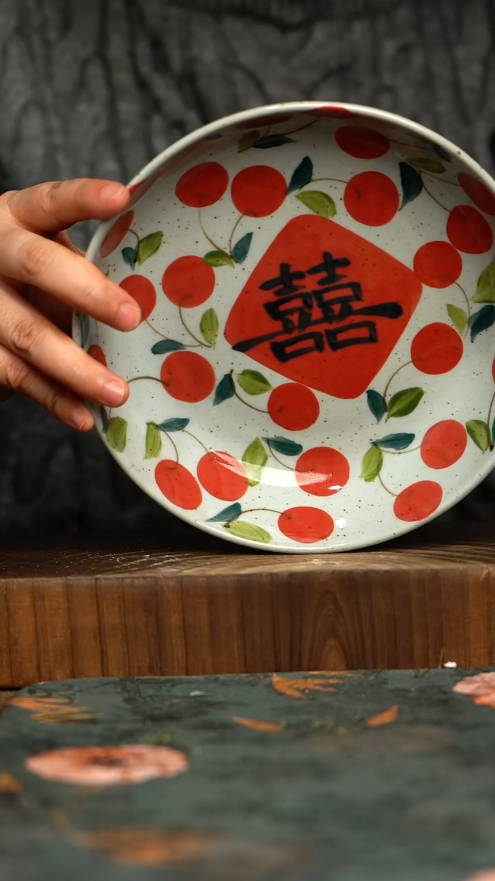 杯釉下彩手工手绘同款陶器