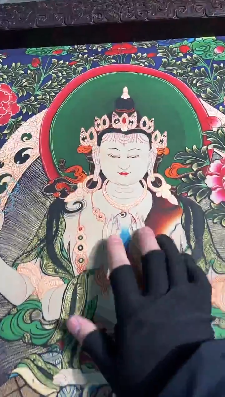 卷轴画路路的唐卡tk160