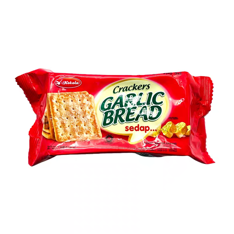 【2026.01.08到期】*6袋 蒜香面包味饼干108g