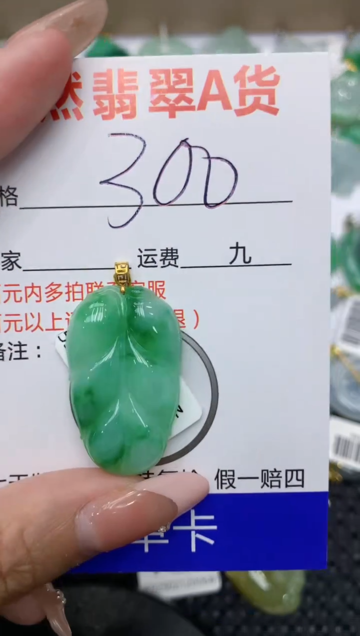 【闪购商品】翡翠颈饰18K金镶嵌111111111