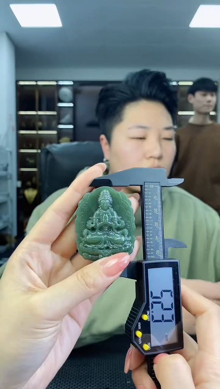 【闪购商品】和田玉颈饰未镶嵌观音清货3