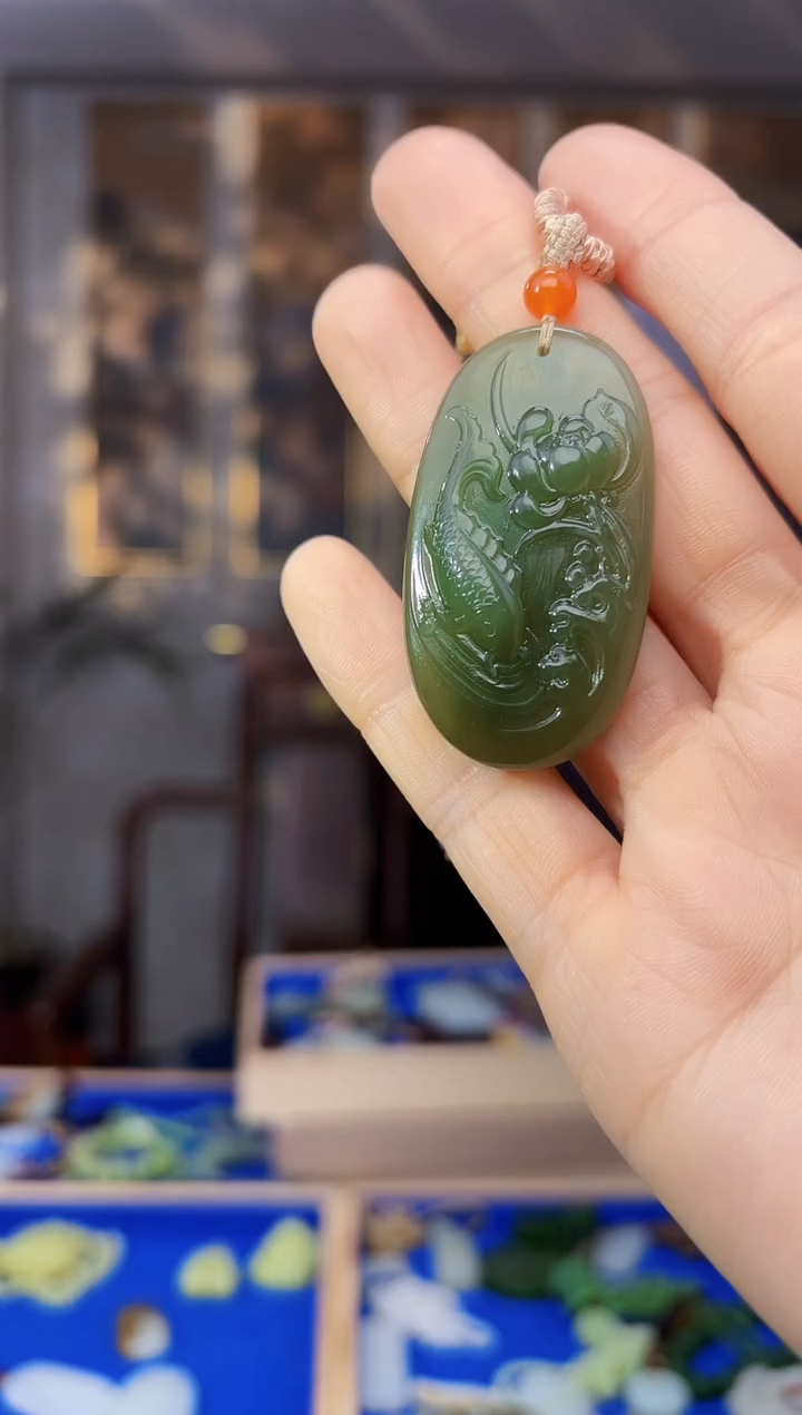 【闪购商品】和田玉颈饰未镶嵌拍一发一