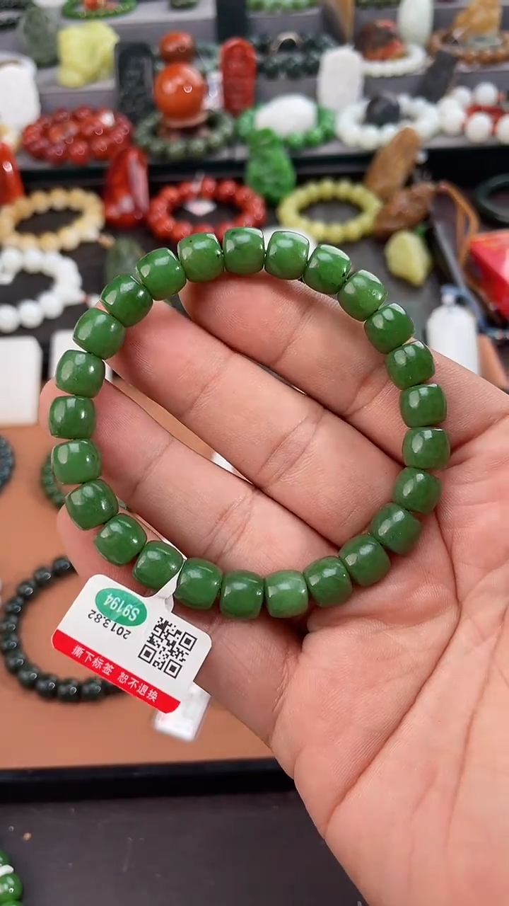 手串未镶嵌和田玉多样性发一件THTY225