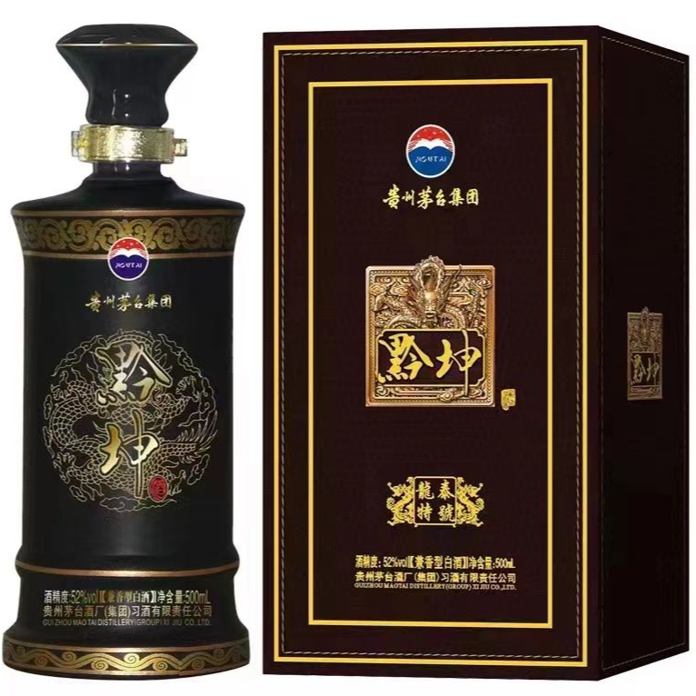 习酒黔坤  龙泰特号  2012年 兼香型白酒 52度500ml