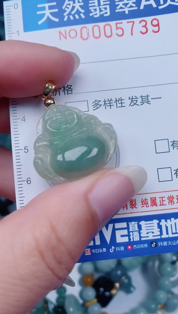 颈饰未镶嵌翡翠00005739