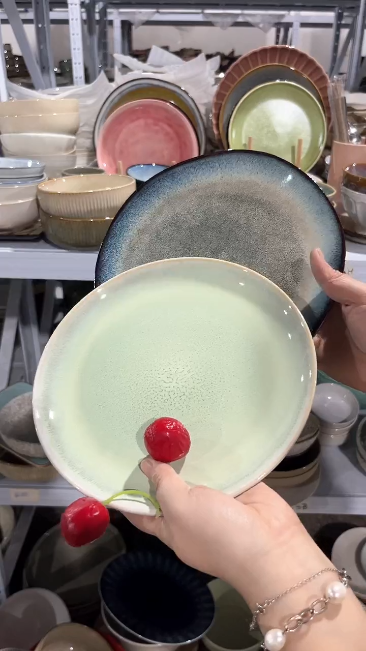 【闪购商品】瓷片外贸尾货瑕疵满20包邮X2 小盘组合