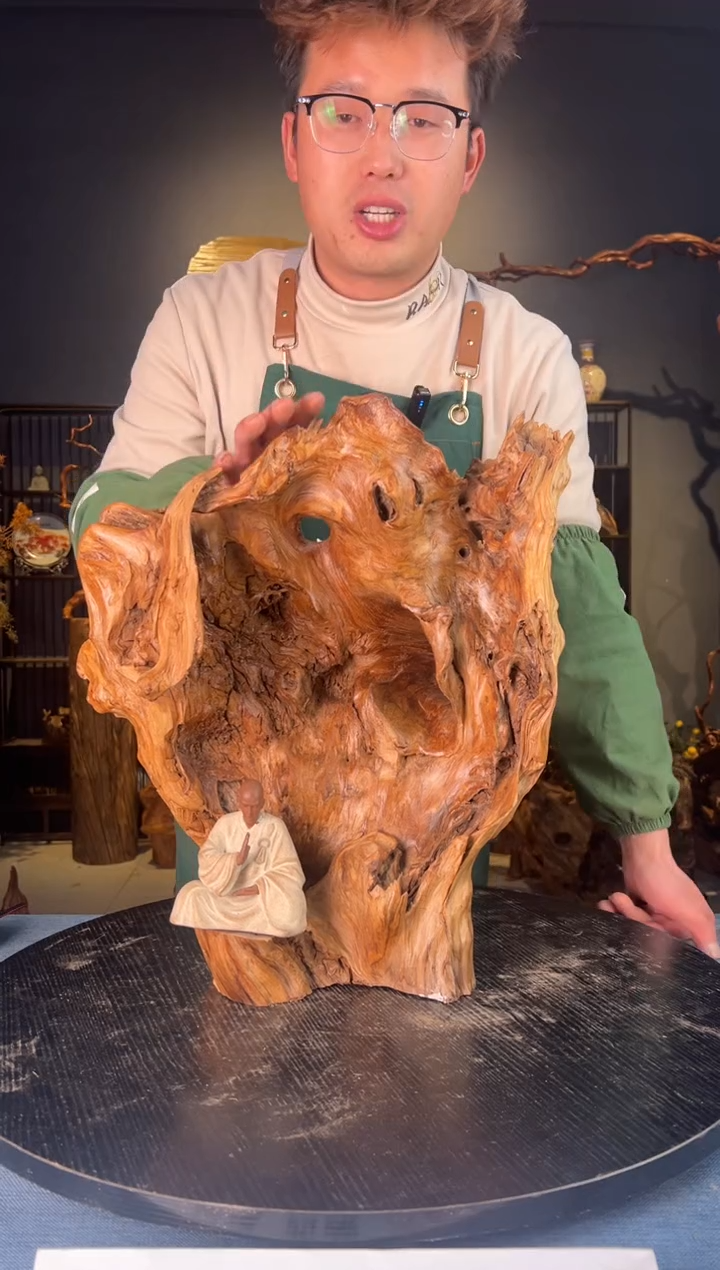 【闪购商品】木卢师傅根艺作品(不包含人物摆件）