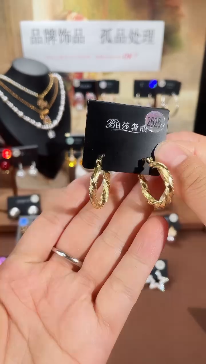 合金925银锆石柏2525