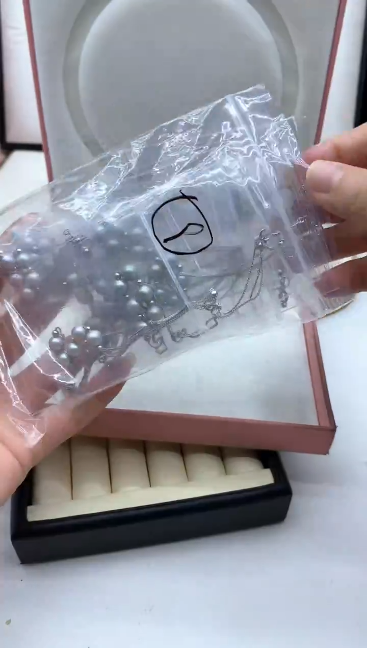 颈饰银S925镶嵌海水珍珠多样性发其一