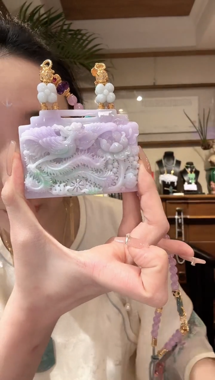 【闪购商品】翡翠颈饰未镶嵌国风