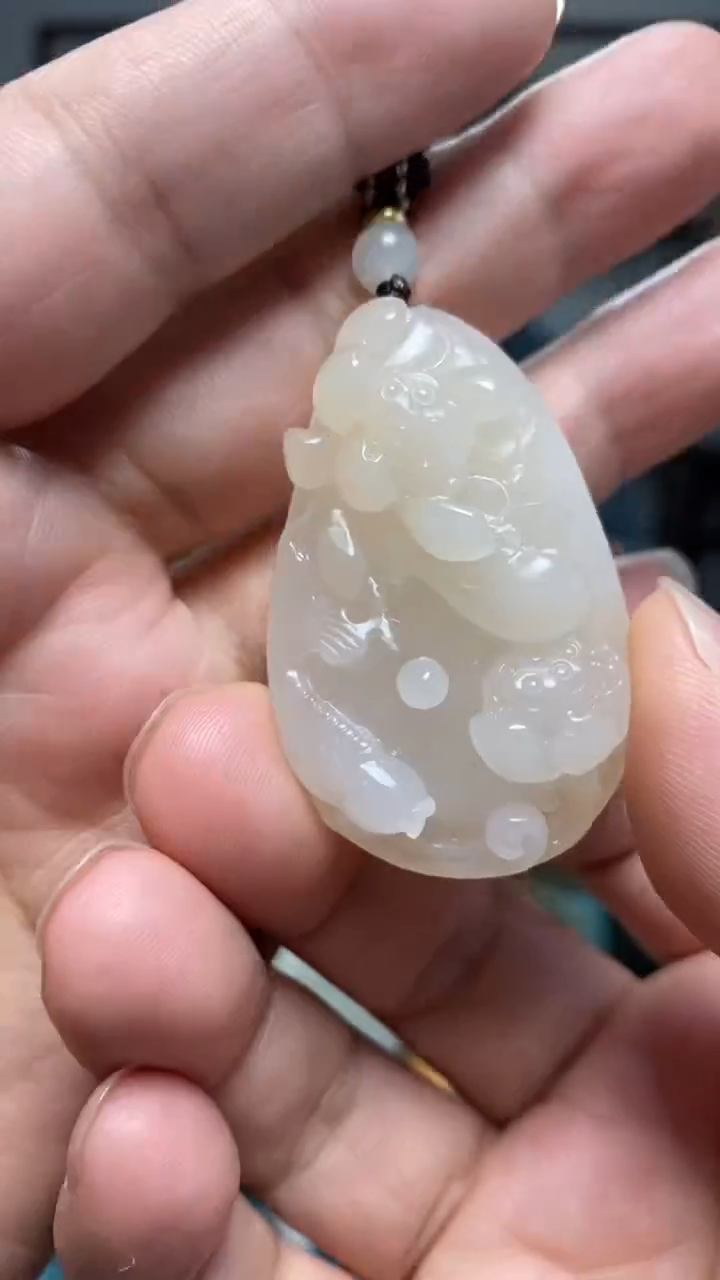 颈饰未镶嵌和田玉13