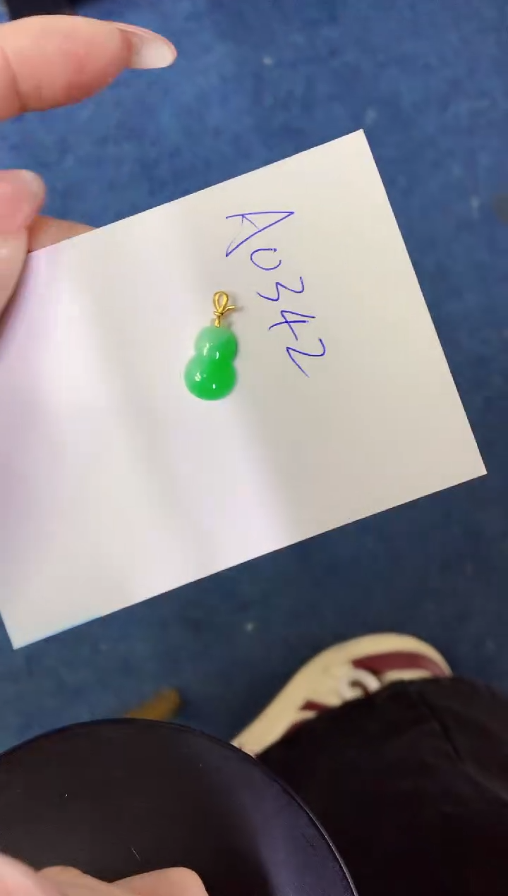 【闪购商品】翡翠颈饰18K金镶嵌000000000000