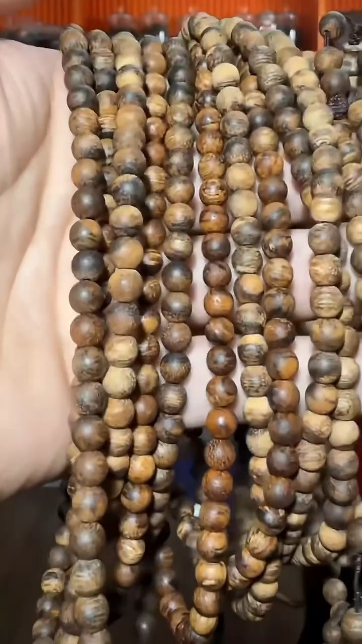 沉香手串a44号长串红油0.6多样性发一