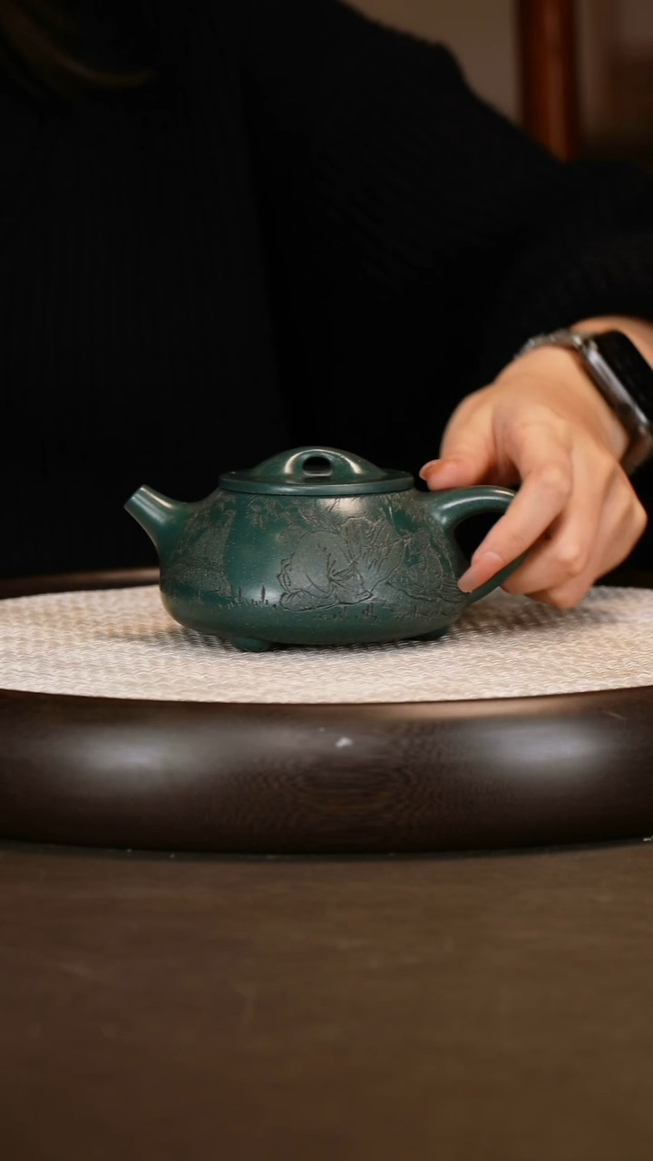 【赵小俊】景舟石瓢 燕尾青300c+燕尾青杯