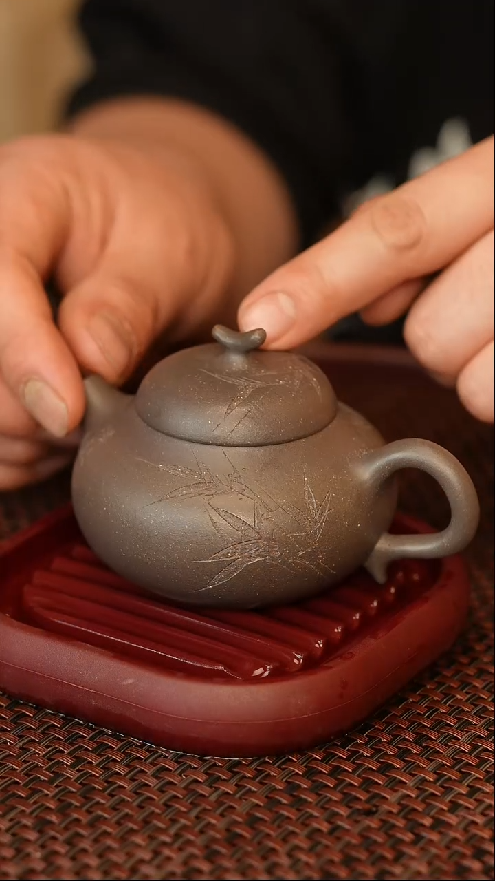 【闪购商品】紫砂茶壶cc喀左紫砂一线堂口，原矿手工制作