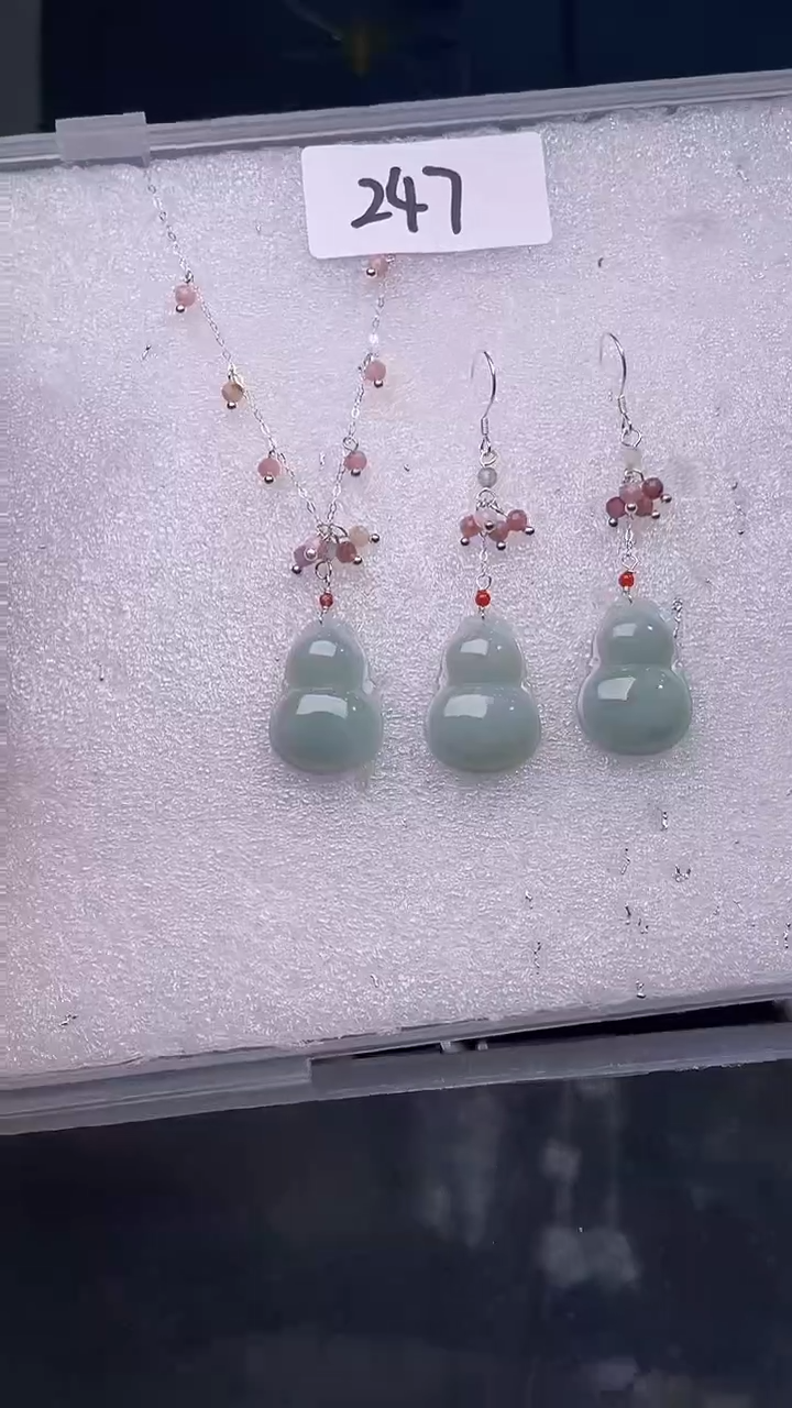 银S925镶嵌耳饰紫晶喜欢拍