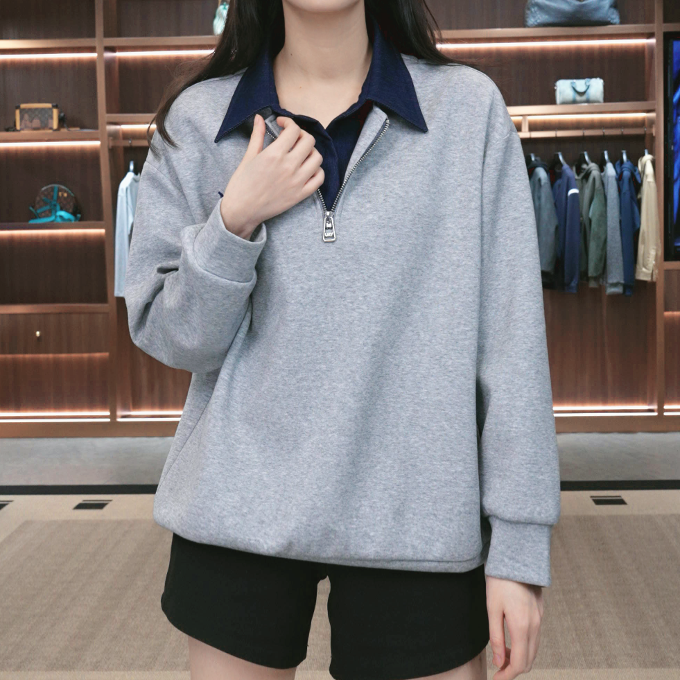 【绘尚D13H黛仪6119】通用休闲百搭情侣款个性卫衣 W256119