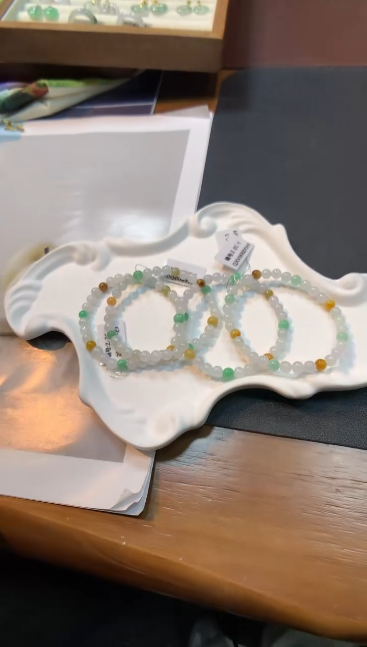 未镶嵌手串翡翠手串 多样性发一件