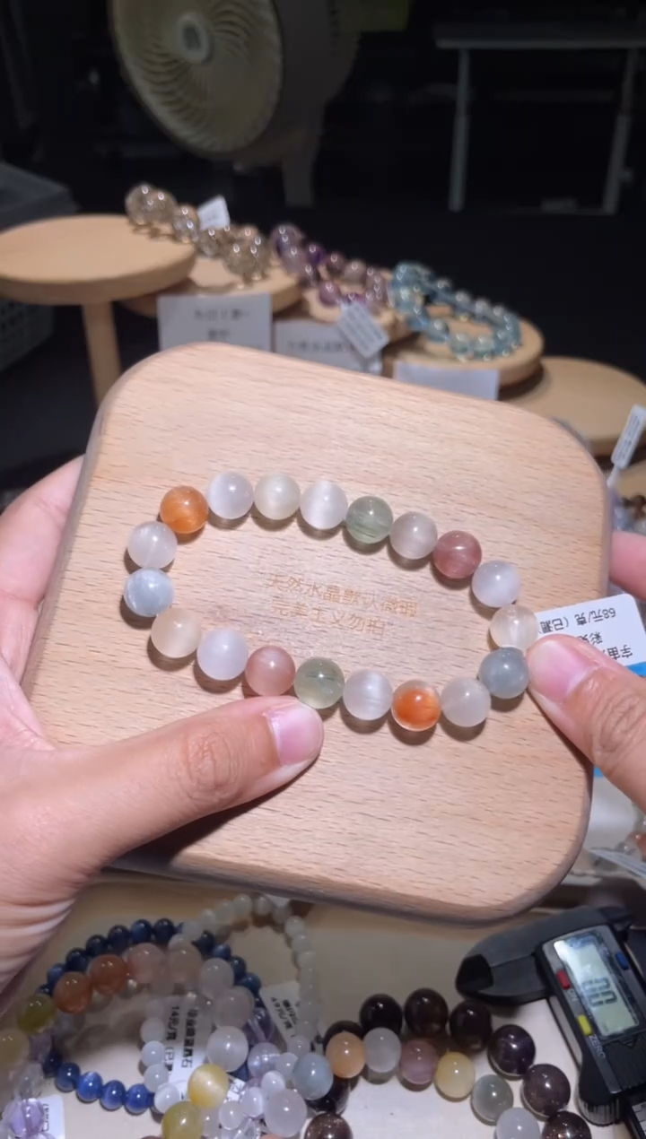 未镶嵌手链水晶122号多样性发一B10+