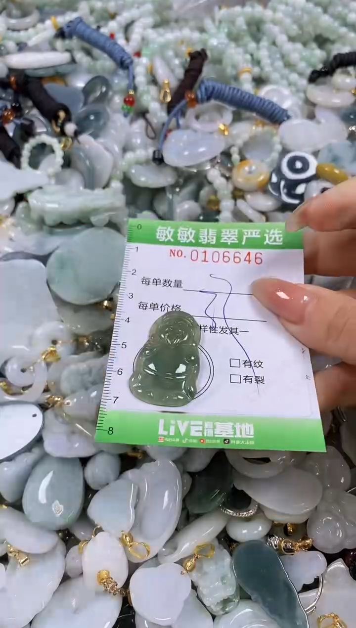 【闪购商品】翡翠颈饰未镶嵌闪购0106646
