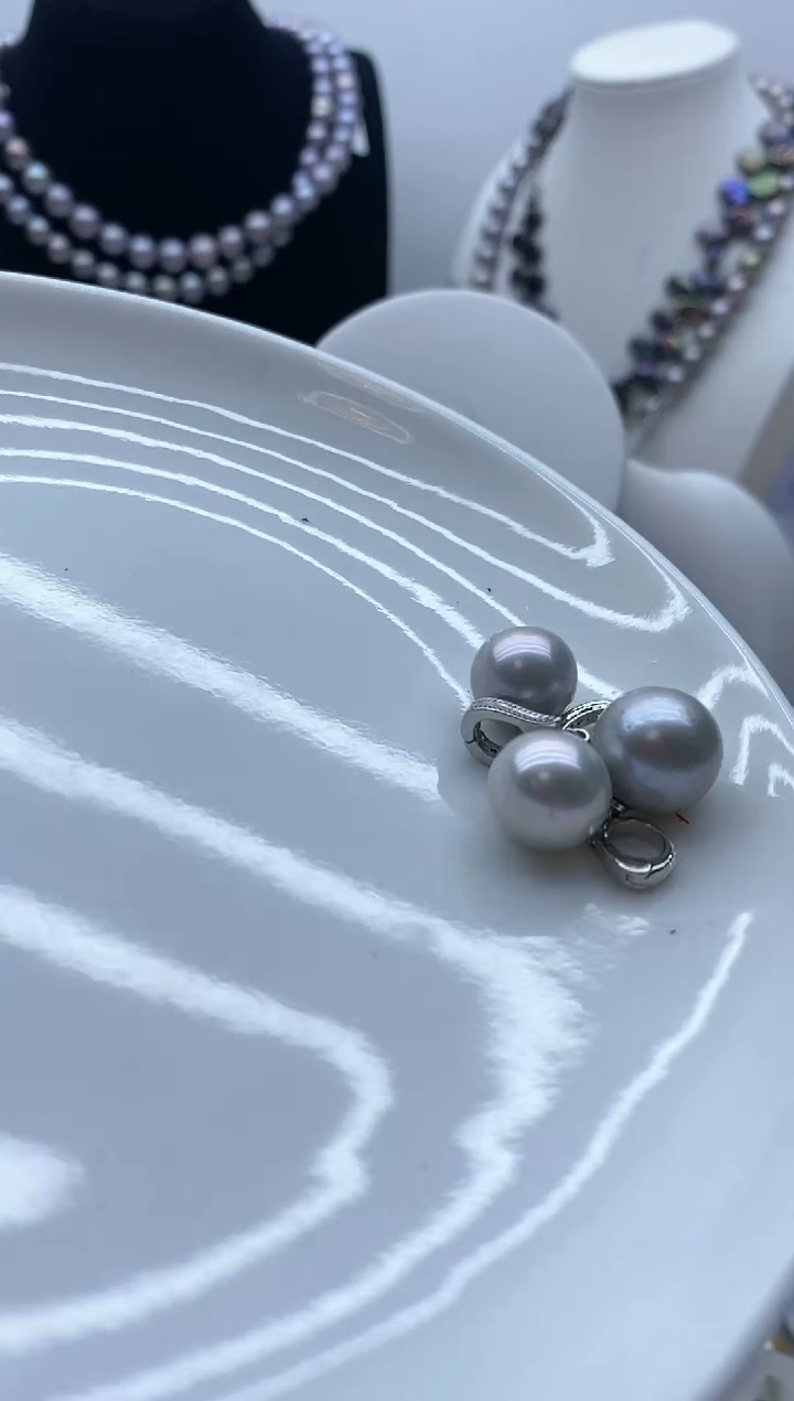 【闪购商品】淡水珍珠颈饰钛钢101