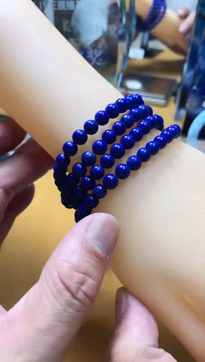 【闪购商品】青金石手串未镶嵌项链