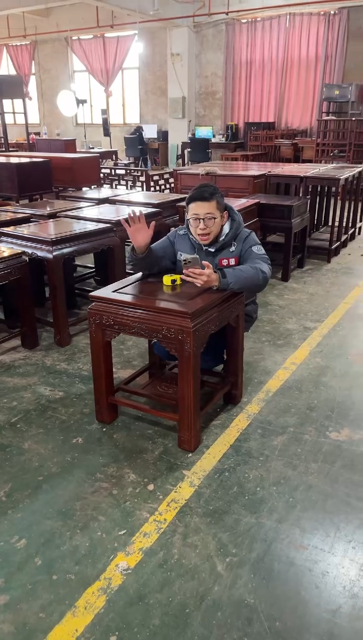 【闪购商品】红酸枝木类成套家具J22