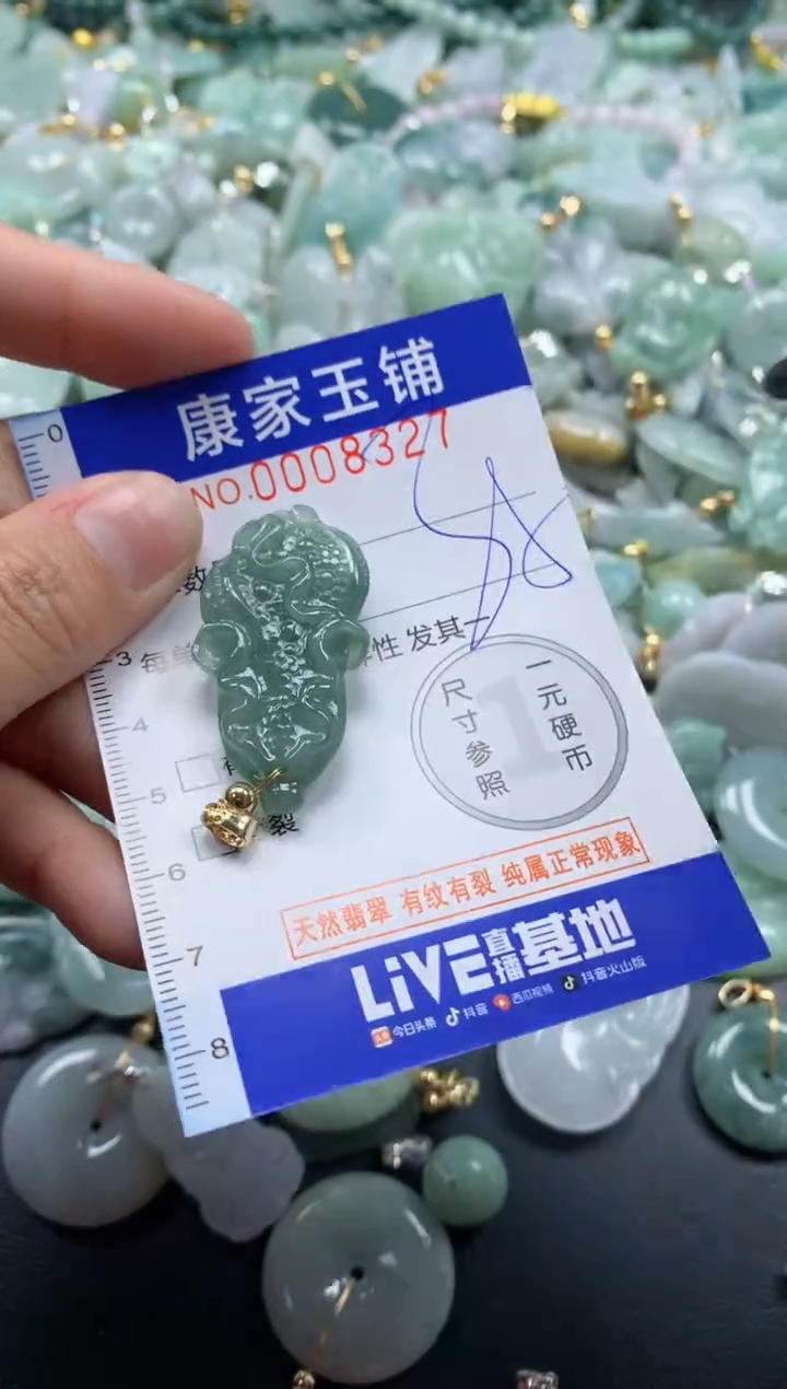 颈饰未镶嵌翡翠8327