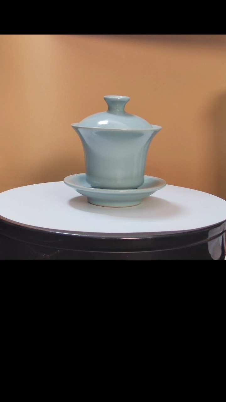 【闪购商品】盖碗王国齐马蹄三才盖碗礼盒装