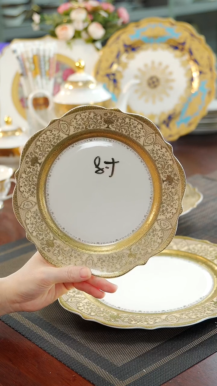 【闪购商品】瓷片8英寸平盘  福利价