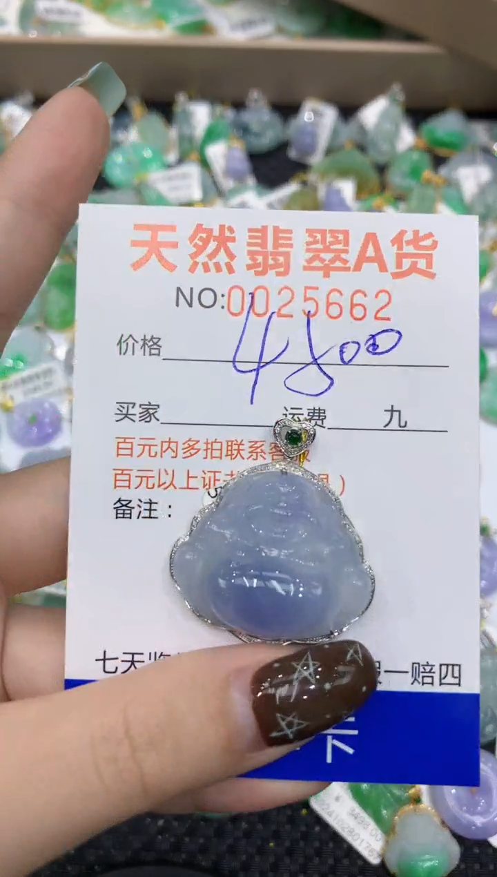 【闪购商品】翡翠颈饰18K金镶嵌11111111111