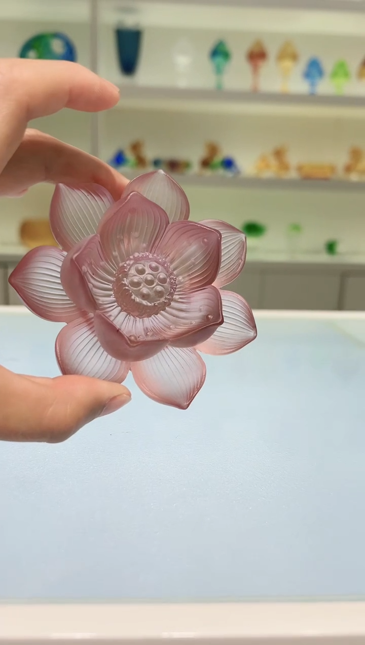 【闪购商品】茶宠古法琉璃 莲花